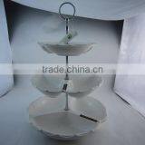 Cake Stand With Woonden Handle for Weeding/party/daily Use thumbnail-2