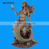 Newest Sexy Mermaid Resin Satue Nautical Decoration thumbnail-1