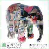 Large Lovely Promotion Gifts Painting Ceramic Elephant Saving Bank thumbnail-1