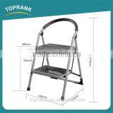 2 Steps Multifunction Heavy Duty Folding Adjustable Step Ladder thumbnail-1