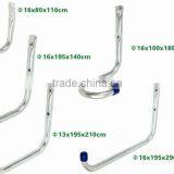 HIGH QUALITY Wall Coat Hat Hooks Hardware S Meat Hook Slatwall Display Hook SWIVEL HOOK thumbnail-2