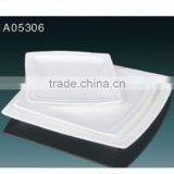 2016 Hot Sale White Porcelain Square Plate thumbnail-1