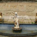 Marble Elephant Sculpture Wall Relief thumbnail-1