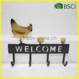 China Supplies Best Selling Iron Furniture Metal Wall Art Decorative Key Holder thumbnail-1