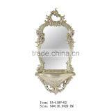 Gold Living Room Furniture Wall Panel With Silver Mirror For Interior Decor thumbnail-2