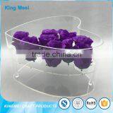 Heart Shape High Quality Gift Acrylic Storage Rose Box thumbnail-4