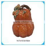 Decorative Ceramic Pumpkin for Halloween thumbnail-1