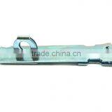 Latch Lock, Zinc Plated Safety Hasp With Loose Staple, Door Hasp, Steel Hasp Staple Set thumbnail-2