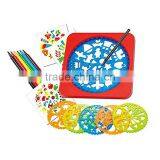 Cheap Educational Drawing Tools Custom Plastic Painting Stencil For Kids thumbnail-1