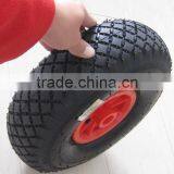 china qingdao wheelbarrow plastic rim pneumatic rubber wheel tyre