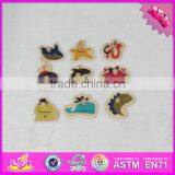 2016 Brand New Children Wooden Shape Puzzle Games W14M116 thumbnail-3