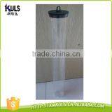 Super Quality With Hanger Plug Clear Cylinder Tube for Storage PE Pipe Packing
