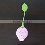 FDA and LFGB Approved Food Grade Dish-washer Silicone Tea Infuser , Custom Cheap Silicone Tea Infuser Wholesale thumbnail-1