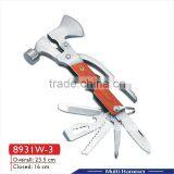 Hardware Multi Tool Multifunction Wrench Multi Wrench Stainless Steel Axe Multi Purpose Hammer Pocket Wrench Car Tool 8931W-3 thumbnail-1