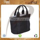 12 Oz Dyed Canvas Hand Bag With Web Handles & With Stripe Lining Inside the Bag thumbnail-3