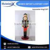 Automotive Lacquer Finish 6.5FT Fiberglass Nutcracker King thumbnail-1