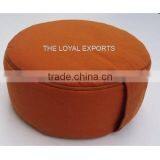 Natural Buckwheat Filled Meditation Cushion - Yoga Cushion - Tibetan Cushion thumbnail-2