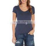 Wholesale Plain Blank Womens Tshirt thumbnail-4