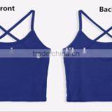 Sexy Promotional Back X-croseed Ladies Vest thumbnail-1