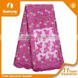 Bestway Unique Pattern Wholessale Price French Lace Fabric FL0223-7 thumbnail-3