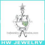 15382 Silver Lion Pendant thumbnail-1