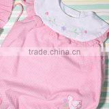 New Arrival Baby Clothes 2017 Hot Sale Pink Color Kid Clothing Cotton Kid Bodysuit Clothing Baby Tutu Romper thumbnail-3