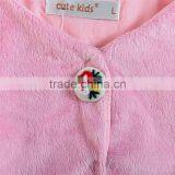 MGOO New Arrival Little Girl Wholesale Autumn Outwear For Dress Pink Fleece Cardigan Fasion Coat 3447 thumbnail-3
