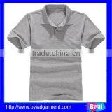 Custom Printed Dirink Food Plain Dyed Polo Shirts for Women and Men Anti-pilling Unisex Logo Shirts thumbnail-1