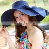 Zm40597b Fashion Women Foldable Straw Hat Packable Travel Sun Hat thumbnail-6