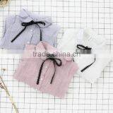 Zm35709a Autumn New Style Blouse Designs Casual Girls Long Sleeve Shirts thumbnail-5