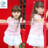 2017 Summer Stylish Girls Off-shoulder t Shirt Wholesale Children's Boutique Clothing thumbnail-4