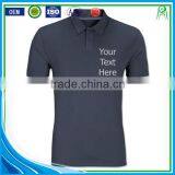 Custom 100% Polyester Dry Fit Mens Quick Dry Polo Shirt Wholesale Golf Polo Shirt thumbnail-5