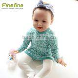 Long Sleeve Baby Clothes Winter Cotton Fall Plain Baby Rompers thumbnail-2