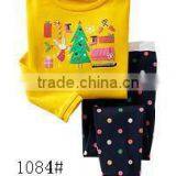S32665W Autumn/Winter Sleepwear Sets Kids 2 PCS Pyjama Bedding Sets thumbnail-1