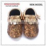 Superman Cow Leather Soft Sole Genuine Leather Baby Boys Shoes thumbnail-3