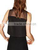 2017 OEM Summer Nifty Asymmetric Frilled Round Neck Women Sarafan thumbnail-5