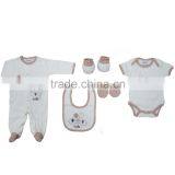 2016 Fashion New Born 100% Cotton Wholesale Baby Cloth thumbnail-3