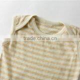 Wholesale 100% Organic Cotton Sleeveless Infant Onesie Baby Clothes Custom Logo thumbnail-3