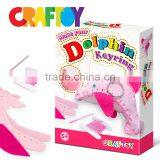 Teaching Material Diy Sewing Dolphin Keyring China Supplier Low Price thumbnail-1