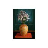 Delicately Hand-made Carved Wooden Extra Large Root Urn thumbnail-2