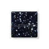 Black MMA Gloss Modified Acrylic Solid Surface with Natural Mineral Powder