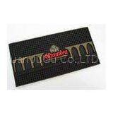 Logo Printed PVC Bar Mat Promotional Safety Bar Mats For Glasses