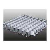 0.5mm Thickness Aluminum Ceiling Grid , Square Metal Grid Gap Size 200 x 200mm thumbnail-1