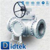 Cast Steel 3 Way Ball Valve thumbnail-1
