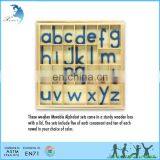 Letters of an Alphabet Montessori Toys Child Montessori Material Educational Toys thumbnail-1