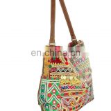 Vintage Gypsy Banjara Bags Boho Bag Women Leather Strap Handbag