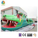 Gator Inflatable Tunnel, Gator Inflatable Obstacle for Kids