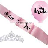 Bride to be Balloon and Bachlorette Veil Latex Air Balloon
