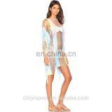 See-through Beach Overalls Swimsuits Models Transparent Beachwear for Sexy Mature Women thumbnail-2