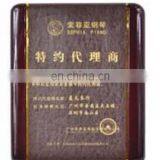 Custom Design Natural Shield Wooden Neuritic Plaques